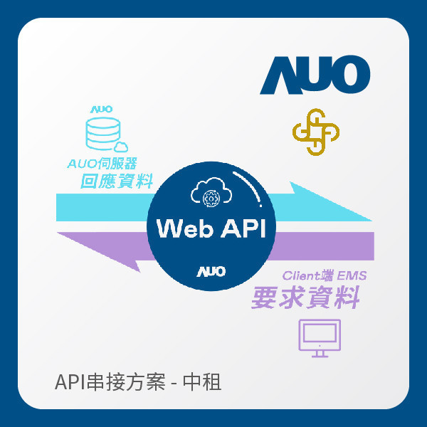 AUO API串接方案（拋出資料給中租） AUO k8凯发(中国)光電 API串接方案（拋出資料給中租）